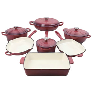 Ensemble <span class=keywords><strong>de</strong></span> casseroles hollandaises en fonte <span class=keywords><strong>de</strong></span> haute qualité, antiadhésives, écologiques, en émail, pour la <span class=keywords><strong>cuisine</strong></span> à domicile, vente en gros <span class=keywords><strong>de</strong></span> casseroles en <span class=keywords><strong>céramique</strong></span> - Product Image 6