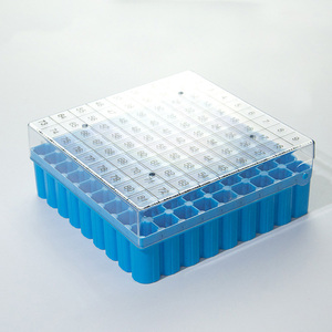 Nhiệt độ cực thấp Cryo Lọ ống Kệ PC 81 100 Wells với nắp cho 2ml ống hoàn toàn khả thi trong-200 ℃ - Product Image 2