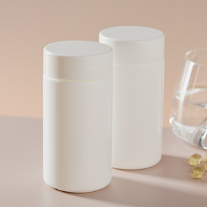 Pot en plastique recyclable de qualité supérieure au toucher doux pour les produits de santé haut de gamme, les médicaments, les vitamines, pot de conservation - Product Image 6