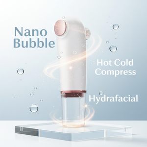 Nettoyeur facial à bulles nano, aspirateur de points noirs, aspirateur de pores avec chauffage et refroidissement, <span class=keywords><strong>appareil</strong></span> de beauté hydro-facial pour usage domestique - Product Image 5