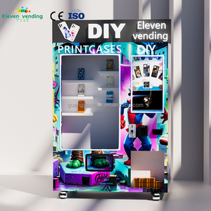 <strong>Self</strong> <strong>Service</strong> Phone Case Maker Touch Screen Vending <strong>Kiosk</strong> with Remote Control and Live Ad Display for Business - Product Image 4