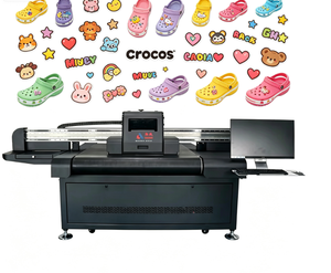 Impresora UV de Cama Plana de Alta Precisión para Impresión Digital de Charms para Zapatos EVA <span class=keywords><strong>Crocs</strong></span> - Product Image 1