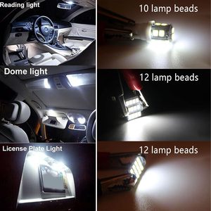 <b>Car</b> LED <b>Interior</b> <b>Light</b> Kit 20pcs T10 2835 Smd For Parking Reading License Plate Door Roof <b>Lights</b> - Product Image 3