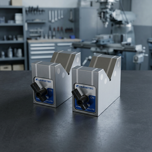 Étau magnétique d'angle Kanetec V Block KMV-80D pour adsorption et fixation d'équipements mécaniques - Product Image 3