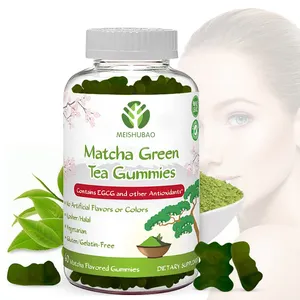 Factory Wholesale Price Matcha Green Tea Matcha Slim Tea Gummies Supplement