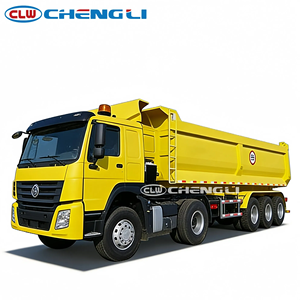 รถพ่วงดั๊มพ์สามเพลา 35CBM CLW 30-80 ตัน สำหรับขนส่งวัสดุก่อสร้างและแร่ - Product Image 2