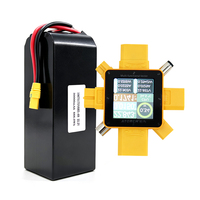 Аккумулятор для дрона 6C 22.2V 30000mAh 666Wh, высокотоковый литиевый, 300 циклов, -20C~60C, для радиоуправляемых моделей самолетов