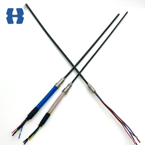 HUADONG Chauffage électrique en acier inoxydable 4.2X2.2mm Thermocouple de type J à section transversale Surface noircie Chauffage droit - Product Image 5