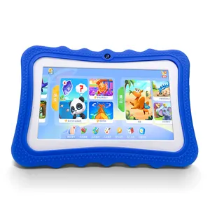 Tablet PC anak-anak, Tablet PC 7 inci Android 7.0 4GB + 64GB layar sentuh portabel PC