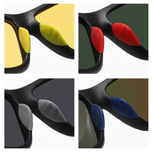 Moda stil spor güneş tonları plastik çerçeve küçük TAC polarize sürüş güneş gözlüğü