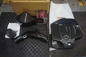 Cubierta de motor de carbono seco 3K Twill M2 F87 cubierta de capó de motor de coche para <span class=keywords><strong>BMW</strong></span> M2 M135i M235i <span class=keywords><strong>M335i</strong></span> N55 3,0 T - Product Image 3