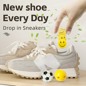 2 đôi giày khử mùi bóng làm mát không khí cho giày & Tủ quần áo dầu thơm chân Khử Mùi Sneaker làm mới bóng - Product Image 5