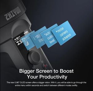 Estabilizador de cardán de mano de 3 ejes <span class=keywords><strong>ZHIYUN</strong></span> <span class=keywords><strong>Crane</strong></span> <span class=keywords><strong>2S</strong></span> PRO para cámara DSLR - Product Image 4