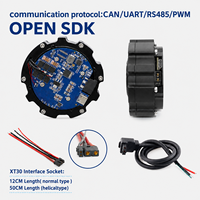 Moteur à courant continu à couple élevé 80 mm 328 W 6 Nm, 24-48 V, avec réducteur de vitesse, 310 tr/min, micro-moteur à engrenages pour l'automatisation industrielle et les systèmes robotiques