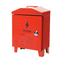 Equipo de Distribución de Energía Portátil de Fábrica, 220V 380V 63A, 4 Tomas, Uso en Exteriores, Caja de Segundo/Tercer Nivel para Obras de Construcción