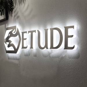 Lc Led Illunimate Sign 3D Metal Retroiluminado Letreros <span class=keywords><strong>Smoke</strong></span> Shop Led Sign para Company Channel Billboard - Product Image 3
