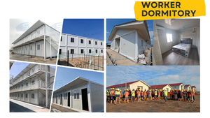 <span class=keywords><strong>Casa</strong></span> Contenedor Desmontable Boxspace de 20 pies con 2 Habitaciones, Diseño Rústico, Estructura de Acero Galvanizado, <span class=keywords><strong>Casa</strong></span> Prefabricada de 6x3m - Product Image 5