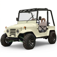 Mini Jeep Willys 2 places pour enfants, modèle 2026, en acier Q235B, 110cc/125cc/150cc, essence, marque MH, vente chaude d'usine, personnalisable
