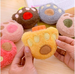 Calentador de manos 3D con forma de pata de gato OMORY, moderno, fácil de transportar, mini calentador de manos, bolsa de agua caliente. - Product Image 1