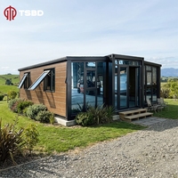 Maison conteneur modulaire préfabriquée extensible de luxe de 20 pieds, certifiée cyclonique AS/NZS, avec structure en acier, pour logement secondaire (Granny Flat) en Australie