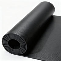 Tapis de sol en caoutchouc naturel personnalisé, résistant à la chaleur, en NBR (caoutchouc nitrile), isolant, résistant à l'essence, en rouleau, découpable