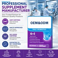 Probiotiques Quotidiens OEM ODM pour la Santé Intestinale, Soutien Immunitaire, Confort Digestif, Formule Personnalisée, Souches Scientifiquement Prouvées, GMP 10-800B