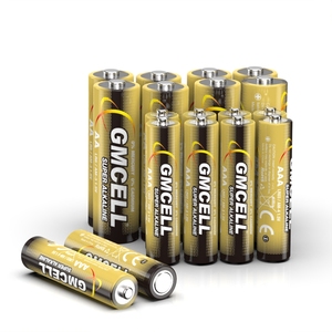 GMCELL долговечные 1,5 В первичные сухие батареи Um4 Lr03 Lr6 <span class=keywords><strong>AA</strong></span> AAA щелочные батареи с CE MSDS ROHS сертификат достижения - Product Image 1