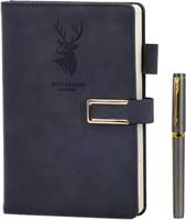 Individuelles Reisetagebuch Planer Notizbuch mit Riemenverschluss und Softcover Beschichtetes Papier Druckservice Fabrik