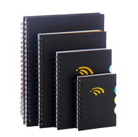 Cahier à spirales avec 100 feuilles pour l'école, le bureau, les affaires, les fournitures artistiques, cadeau