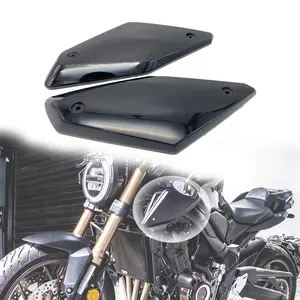 Realzion capa protetora de painel de motocicleta, proteção lateral para moldura deslizante, carcaça protetora para honda cb650r 2019-2021