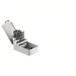TTAKE Hss Drill Bit <b>Set</b> 91 <b>Pc</b> 1-10 X 0.1 Mm Black Oxide Plastic Cassette Storage Metal Wood Drilling - Product Image 2