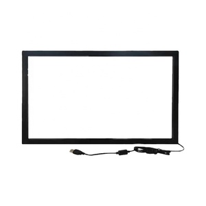 Nhà máy bán trực tiếp màn hình chiếu video tường từ 15 inch đến 700 inch, màn hình cảm ứng hồng ngoại IR, khung tùy chỉnh kích thước bất kỳ, khung cảm ứng hồng ngoại. - Product Image 4