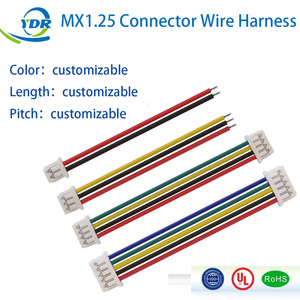 Molex Picoblade Serisi 1.25mm Elektronik Konnektörler Kablo Demeti PVC İzoleli Elektronik Kablo Uzatma Kablosu - Product Image 1