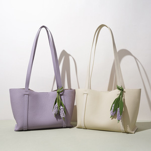 Bolso Tote Jacinto de la Serie Primavera Temprana con Cadenas, Bolso Casual de Hombro Único para Mujer, Uso Diario - Product Image 2