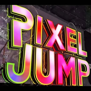 Nhà sản xuất chữ nổi 3D phát sáng khổng lồ với chương trình RGB, chữ phát sáng RGB, biển hiệu LED lập trình được - Product Image 2