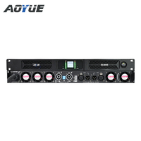 Amplificateur de subwoofer numérique de classe D 1U 2 canaux haute puissance D2-6000, audio numérique 6000W