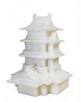 Service d'impression 3D personnalisée d'architecture, prototype rapide en ABS, modèle de bâtiment industriel à grande échelle, Kingprinting, 1 pièce