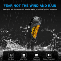 Tout nouveau faisceau de tache universel de haute qualité antibrouillard jaune pour voitures motos 12V Modification auxiliaire Trontech TT-SL-26