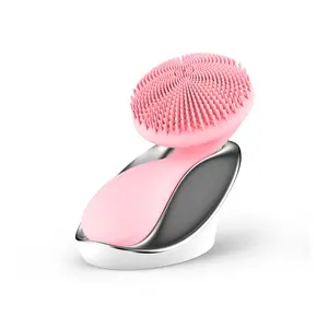 Brosse de nettoyage du visage en Silicone, 1 pièce, meilleure vente, IPX7, nettoyeur ultrasonique étanche