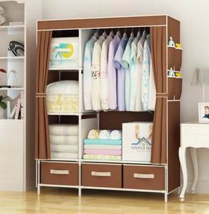 خزانة ملابس محمولة ، أثاث غرفة نوم منزلية حديثة ، خزانة قابلة للطي - Product Image 3