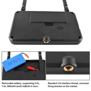 Wireless FPV <b>Drone</b> Display 5 Inch IPS Monitor Built-in DVR 5.8GHz Diversity Receiver 4000mAh <b>Battery</b> - Product Image 2
