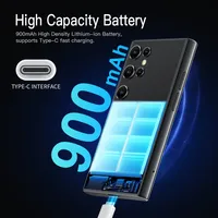Teléfono Inteligente S23 Pro Mini, Teléfono Móvil Android de 3.0 Pulgadas, 2 GB de RAM, 16 GB de ROM, Doble SIM, 3G Desbloqueado, Teléfono Compacto para Uso Diario