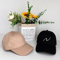 Casquette de baseball souple en coton à 6 panneaux, non structurée, résistante aux plis, avec logo brodé personnalisé pour homme