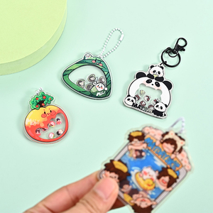 Llavero de Dibujos Animados Personalizado para Teléfono Móvil y Mochila Escolar, Artesanía de Plástico, Acrílico, Juguete Antiestrés, Otras Decoraciones - Product Image 2
