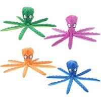 Nouveau jouet sonore en peluche coquille d'octopus pour animaux de compagnie, jouet de puzzle durable et résistant aux morsures avec effets sonores pour chats et chiens