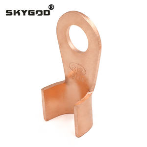 OTタイプ3A-1000Aワイヤーターミナル赤銅ベアノーズラグ圧着オープンマウスケーブルエンドコネクタスプライス - Product Image 3