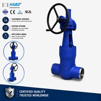 Katup Gerbang Pembangkit Listrik Baja Cor Dilas WCB Kelas 1500 OS&Y API 600 ASME B16.34 untuk Jalur Uap Utama