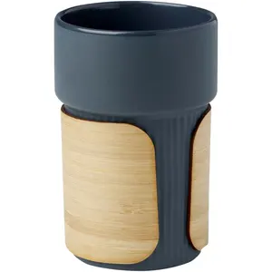Vaso de bambú sostenible Fika, merchandising ecológico - Product Image 2