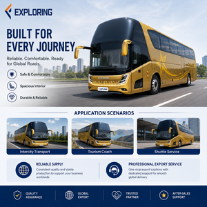 Pullman <span class=keywords><strong>di</strong></span> Lusso per <span class=keywords><strong>Viaggi</strong></span> a Lunga Distanza, Trasporto Interurbano e Tour <span class=keywords><strong>di</strong></span> <span class=keywords><strong>Gruppo</strong></span> - Product Image 3