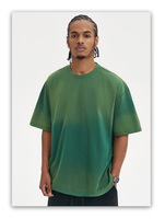 Nouveau T-shirt Homme Été 2026 en Coton 260G Délavé, Manches Courtes, Coupe Ample Oversize, Style Streetwear, Anti-rétrécissement, Grammage Lourd